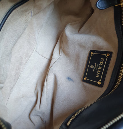 PRADA  leather handbag