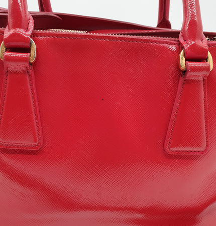 Prada galleria top handle crossbody bag