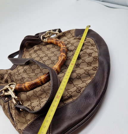 Gucci bamboo shoulder bag