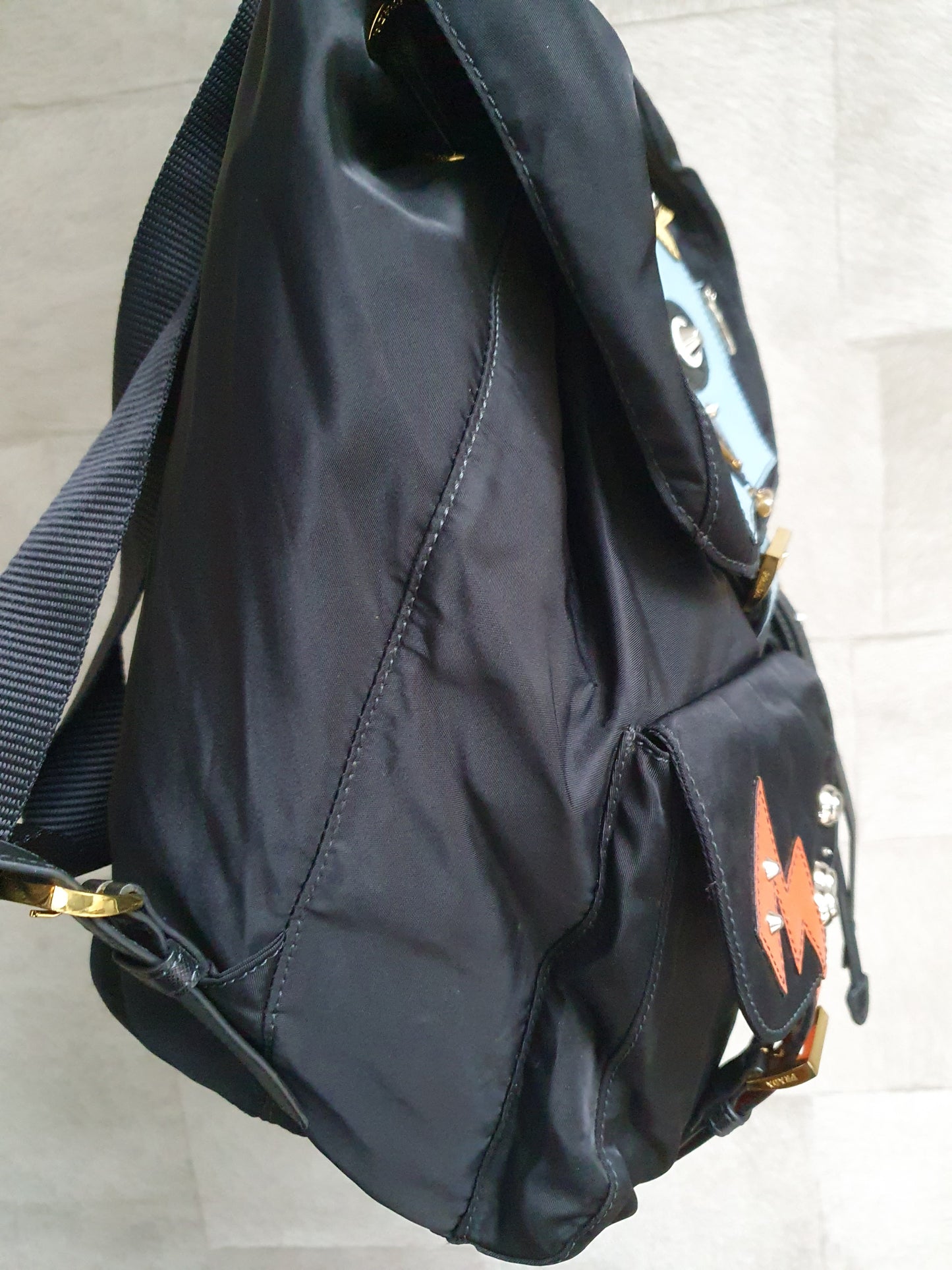 Prada robot backpack