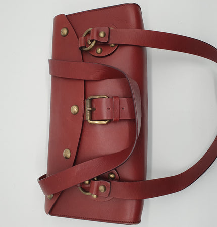 Celine leather shoulder bag