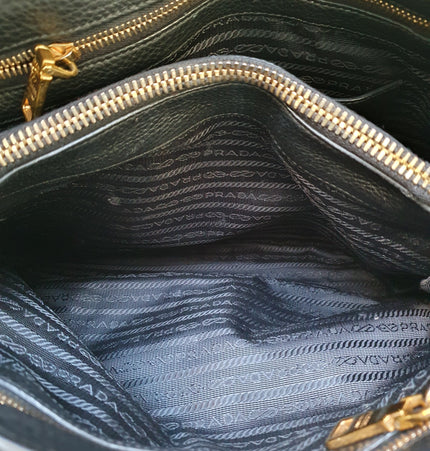 Prada leather handbag