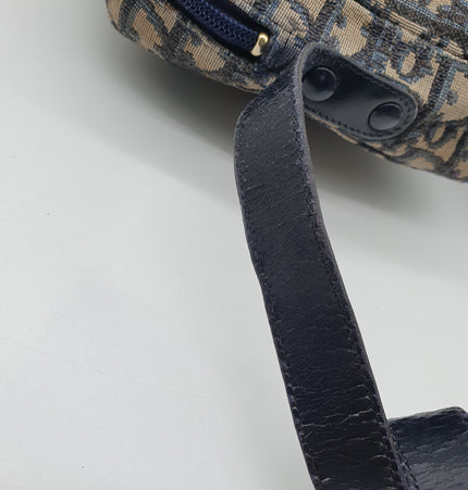 Dior monogram crossbody denim vintage bag