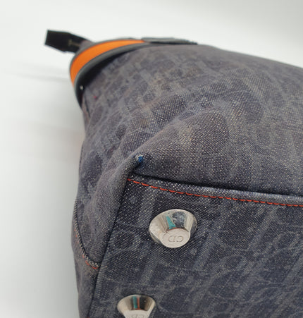 Dior Flight denim bag