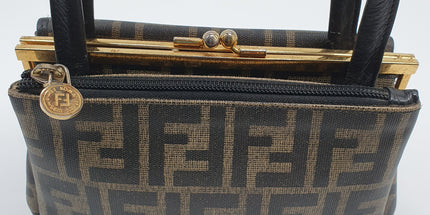 Fendi Rare vintage kiss lock bag
