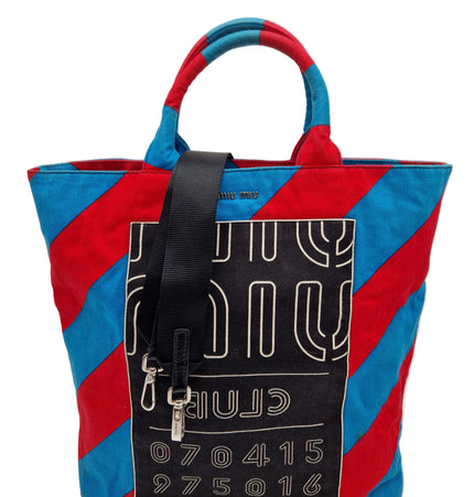 Miu miu cloth handbag