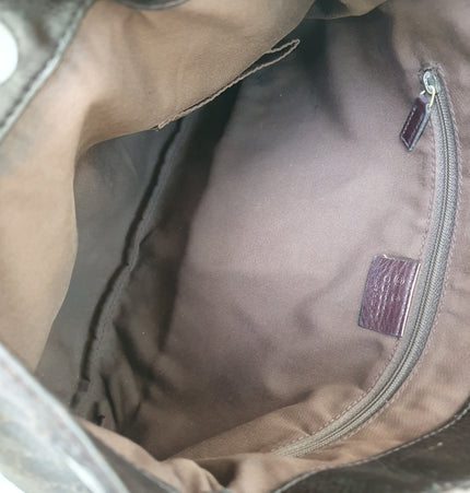 Gucci shoulder cloth bag