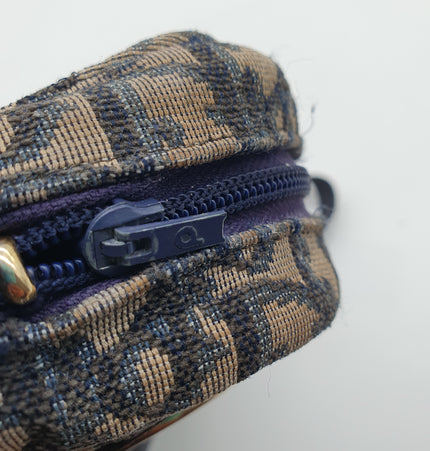 Dior monogram crossbody denim vintage bag