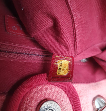 Chanel North South deauvile shoulder bag