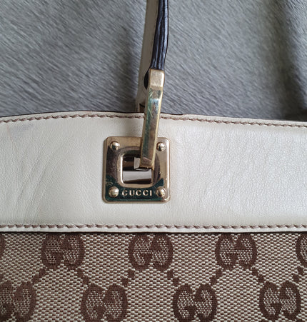Gucci horse bit shoulder bag