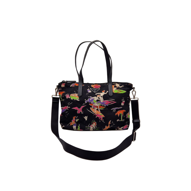 Prada colourful nylon bag