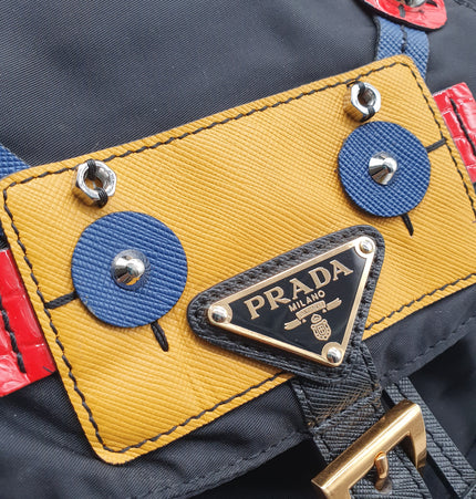 Prada robot backpack
