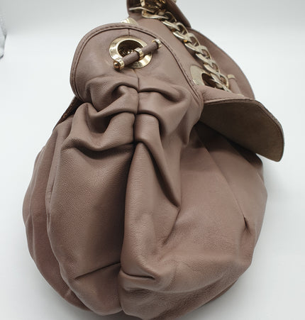 Dior leather shoulder bag