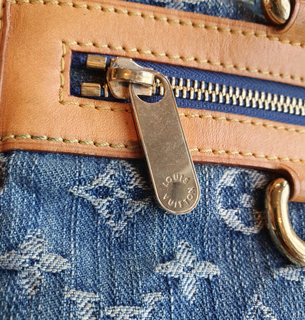 Louis vuitton denim handbag