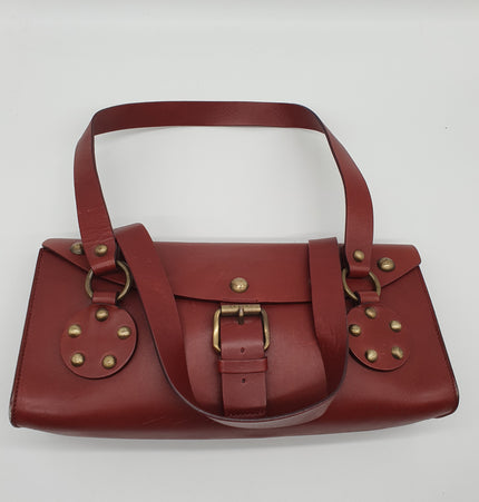 Celine leather shoulder bag