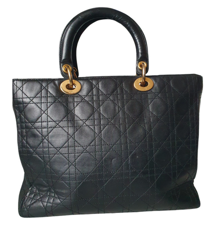 Dior lady dior vintage handbag