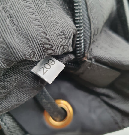 Prada robot backpack