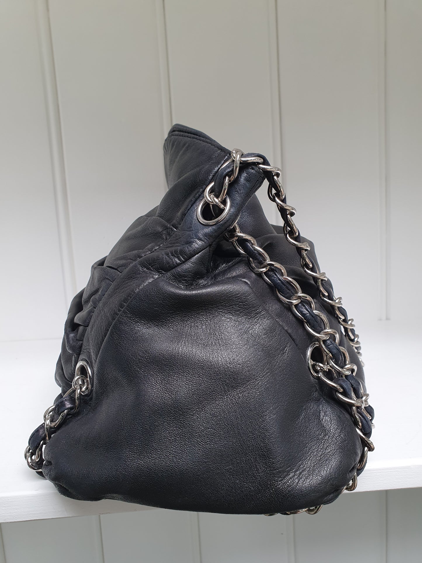 Chanel crossbody leather bag