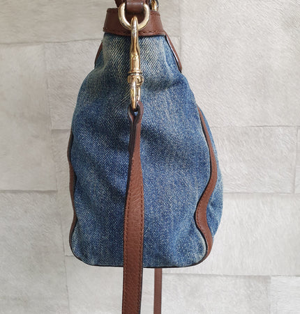 Gucci soho denim shoulder bag
