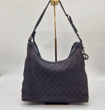 Gucci GG Canvas Hobo Shoulder Bag