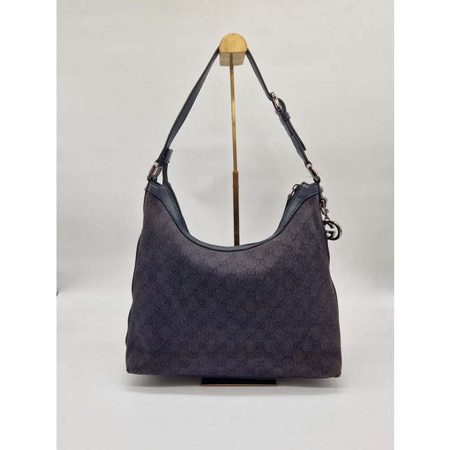 Gucci GG Canvas Hobo Shoulder Bag