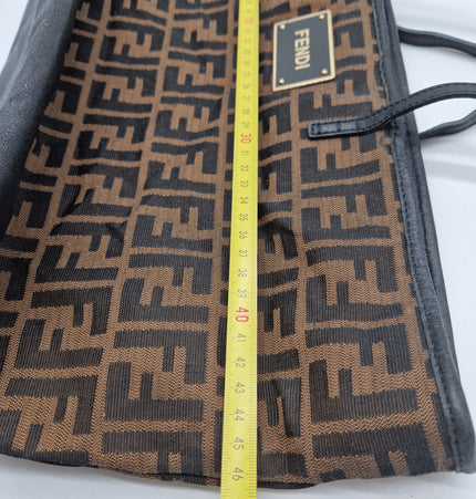 Sac bandoulière en tissu Fendi