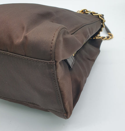 Prada nylon shoulder bag