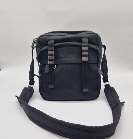 Prada cloth messenger bag