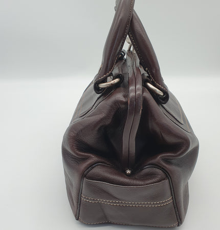 Celine vintage kiss lock handbag