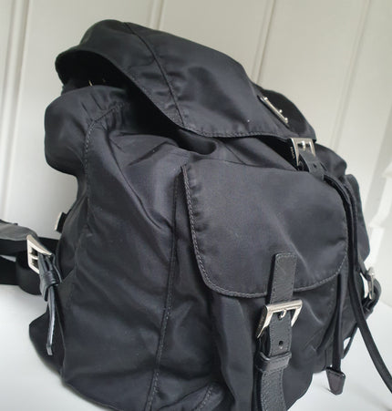 Prada renylon backpack