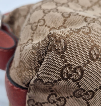 Gucci cloth shoulder bag
