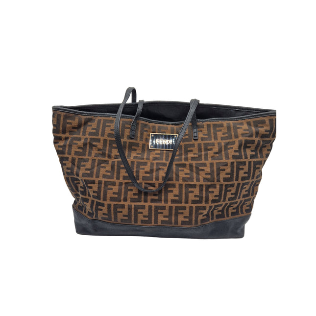 Fendi cloth shoulder bag