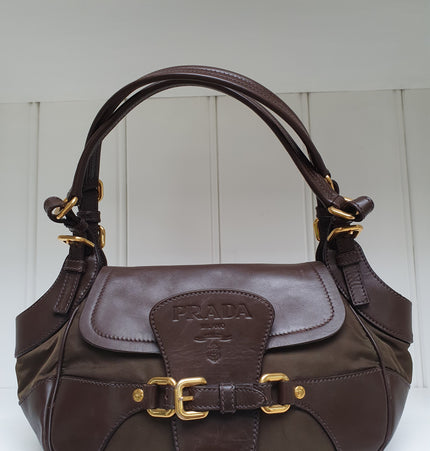 Prada renylon shoulder bag