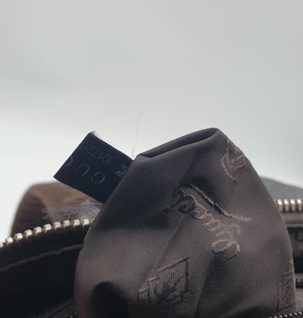 Gucci leather backpack