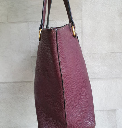 Prada leather shoulder bag