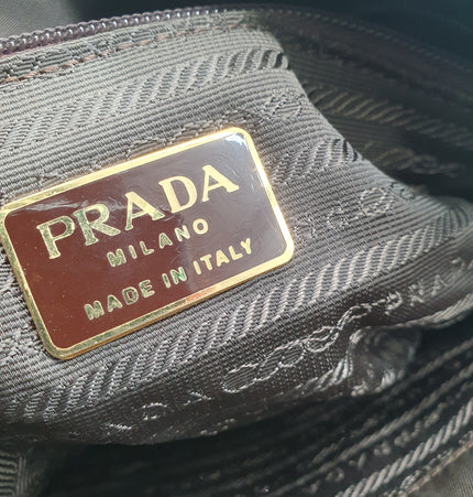 Prada nylon shoulder bag
