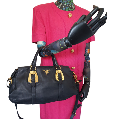 PRADA  leather handbag