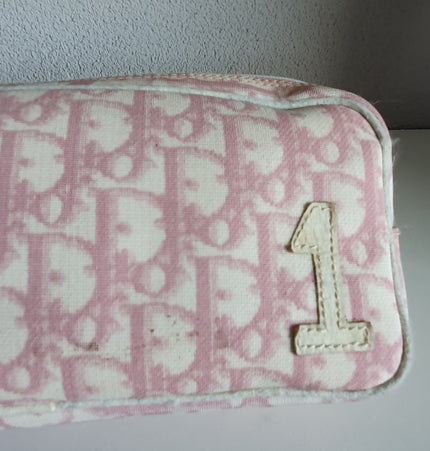 Dior trotter pouch with added chain strap