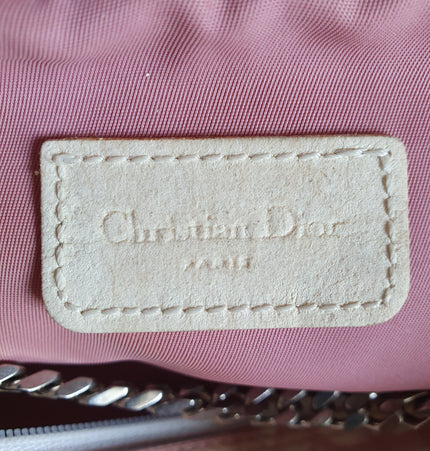 Dior trotter pouch with added chain strap