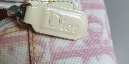 Dior trotter pouch with added chain strap