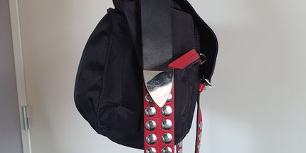 PRADA  re edition studded crossbody bag