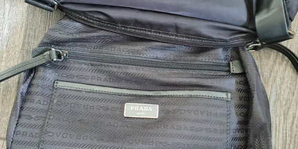 PRADA  re edition studded crossbody bag