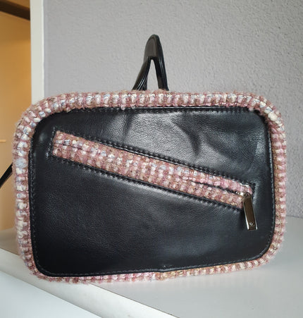 Sac Chanel en cuir et tweed