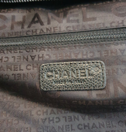 Sac Chanel en cuir et tweed