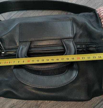 Sac Chanel en cuir et tweed