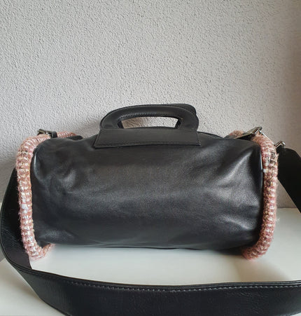 Sac Chanel en cuir et tweed