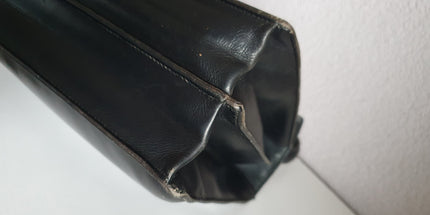 HERMES  vintage leather handbag