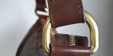 Louis Vuitton highbury damier ebene shoulder bag