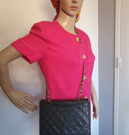CHANEL  leather crossbody bag