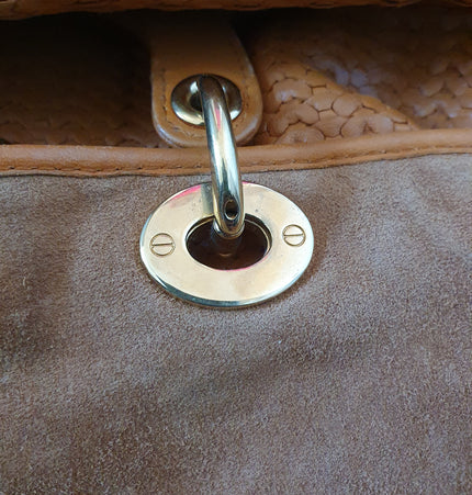 DIOR lady dior woven handbag.